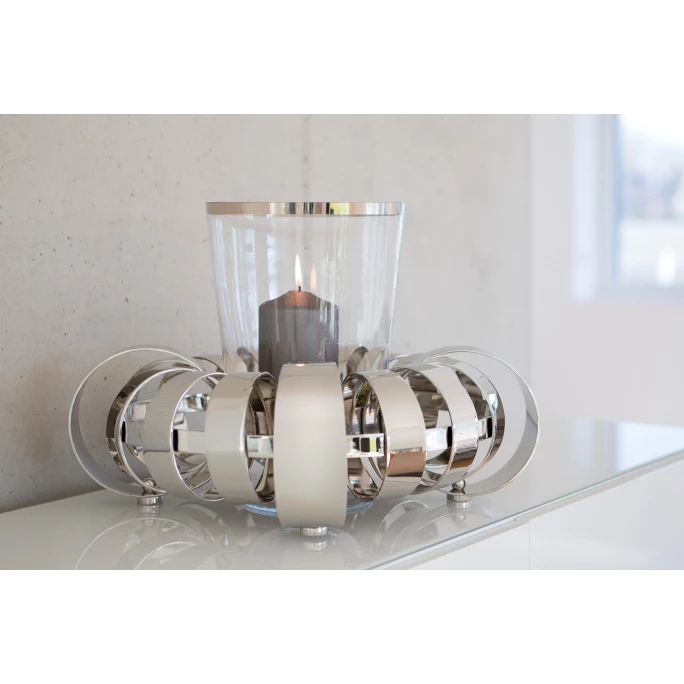 Neu ⭐ Fink Living Anello Adventskranz - Ø 40 Cm - Silber Vernickelt ? 2 Neu ⭐ Fink Living Anello Adventskranz - Ø 40 Cm - Silber Vernickelt ? – Bild 2