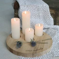 Billig ? Eulenschnitt Kerzenbrett Rund - Ø 32 Cm - Höhe 3 Cm - Blanko ✔️ -Applicata-shop unnamed file 100