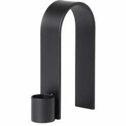 Brandneu ? Kristina Dam Studio Arch Kerzenhalter - 8,3x2,5x12 Cm - Black Vol 1 ?