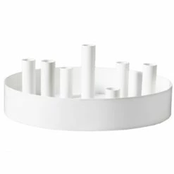 Neu ⌛ Storefactory SUND Kerzenhalter Rund - Onesize - White ⭐