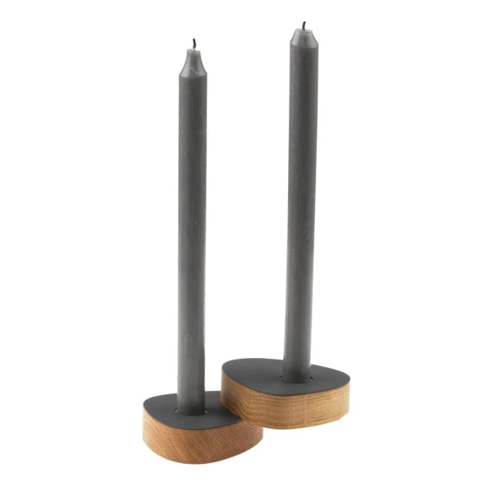 Besorgen ✨ Lind DNA Curve Nupo Kerzenständer - 2er Set - 2er Set - 8x10x5,6 Cm - Nature/black ? 1 Besorgen ✨ Lind DNA Curve Nupo Kerzenständer - 2er Set - 2er Set - 8x10x5,6 Cm - Nature/black ?