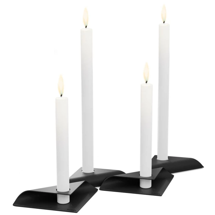 Rabatt ? Höfats SQUARE CANDLE Kerzenhalter - 4er Set - 4er Set - 17x9x2,5cm - Schwarz ? 5 Rabatt ? Höfats SQUARE CANDLE Kerzenhalter - 4er Set - 4er Set - 17x9x2,5cm - Schwarz ? – Bild 5