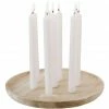 Budget ? Eulenschnitt Kerzenbrett Rund - Ø 32 Cm - Höhe 3 Cm - Natur ? -Applicata-shop unnamed file 1055