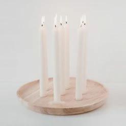 Budget ? Eulenschnitt Kerzenbrett Rund - Ø 32 Cm - Höhe 3 Cm - Natur ? -Applicata-shop unnamed file 1056