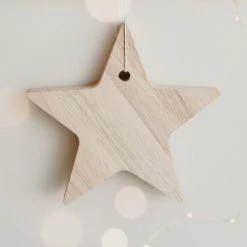 Blitzangebot ✔️ Eulenschnitt Stern Karten- Und Kerzenhalter - 20 X 20,5 Cm - Höhe Ca. 2 Cm - Natur ✨ -Applicata-shop unnamed file 1103