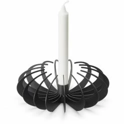 Am billigsten ? Design House Stockholm Shadow Kerzenhalter - Höhe 8 Cm - Ø 20 Cm - Schwarz ?
