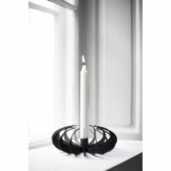 Am billigsten ? Design House Stockholm Shadow Kerzenhalter - Höhe 8 Cm - Ø 20 Cm - Schwarz ? -Applicata-shop unnamed file 1124
