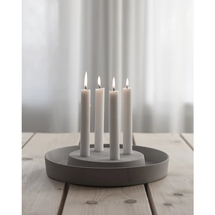 Angebote ✔️ Storefactory VALLTORP Kerzenhalter XL - Ø 30 Cm - Höhe 5 Cm - Light Grey ❤️ 2 Angebote ✔️ Storefactory VALLTORP Kerzenhalter XL - Ø 30 Cm - Höhe 5 Cm - Light Grey ❤️ – Bild 2