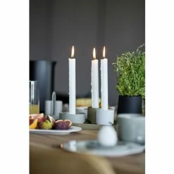 Angebote ? ZONE Denmark Singles Kerzenhalter - Ø 9 Cm – Höhe 3,6 Cm - Warm Grey ✨ -Applicata-shop unnamed file 1171