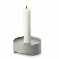 Bester Verkauf ✨ ZONE Denmark Singles Kerzenhalter - Ø 9 Cm – Höhe 3,6 Cm - Mud ?