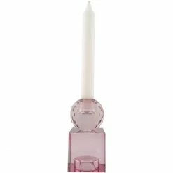 Brandneu ? House Nordic Torcello Kerzenständer - 6x6x11,5 Cm - Lila ? -Applicata-shop unnamed file 1221