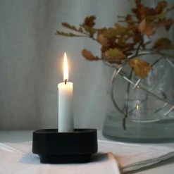 Top 10 ? Born In Sweden Stumpastaken Ettan Kerzenhalter - Höhe 4 Cm - Tiefe 8,8 Cm - Länge 8,8 Cm - Black ⭐ -Applicata-shop unnamed file 1268