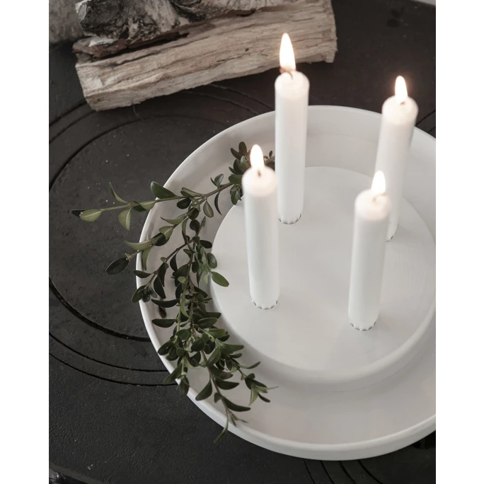 Billig ? Storefactory VALLTORP Kerzenhalter XL - Ø 30 Cm - Höhe 5 Cm - White ? 2 Billig ? Storefactory VALLTORP Kerzenhalter XL - Ø 30 Cm - Höhe 5 Cm - White ? – Bild 2