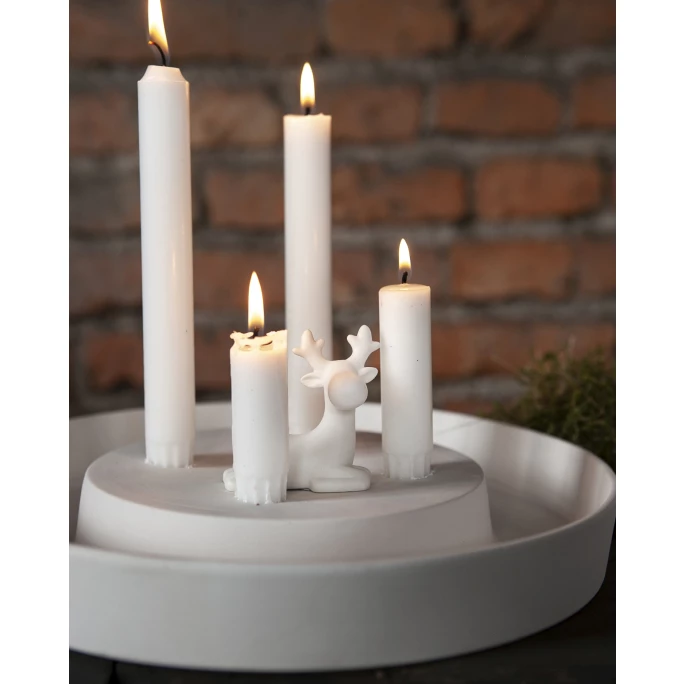 Billig ? Storefactory VALLTORP Kerzenhalter XL - Ø 30 Cm - Höhe 5 Cm - White ? 3 Billig ? Storefactory VALLTORP Kerzenhalter XL - Ø 30 Cm - Höhe 5 Cm - White ? – Bild 3