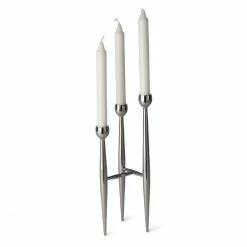 Brandneu ? Spring Copenhagen Apollo Kerzenhalter - 11x12 Cm - Höhe 32 Cm - Stahl ✨ -Applicata-shop unnamed file 1291