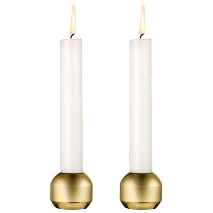 Budget ? Lind DNA Silhouette 34 Kerzenhalter - 2er-Set - 2er-Set: Höhe: 3,4 Cm - Ø 4,2 Cm - Gold ? 1 Budget ? Lind DNA Silhouette 34 Kerzenhalter - 2er-Set - 2er-Set: Höhe: 3,4 Cm - Ø 4,2 Cm - Gold ?