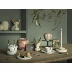 Aktion ? Kähler Design Kähler Signature Kerzenständer - Ø 11 Cm - Höhe: 3,5 Cm - Grün ? -Applicata-shop unnamed file 1369