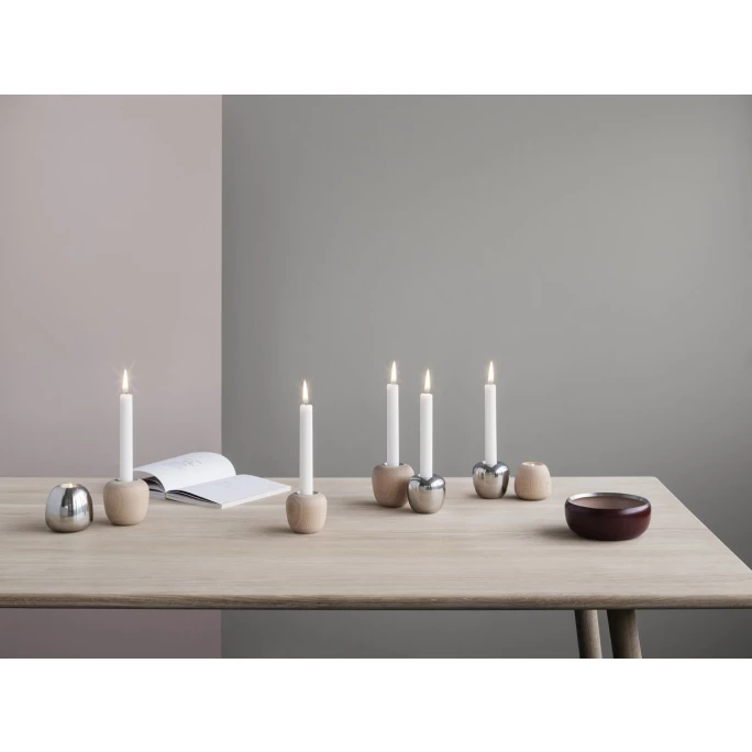 Coupon ? Stelton Ora Kerzenhalter Small - Ø 7,4 - Höhe 7 Cm - Beech Wood ⌛ 4 Coupon ? Stelton Ora Kerzenhalter Small - Ø 7,4 - Höhe 7 Cm - Beech Wood ⌛ – Bild 4