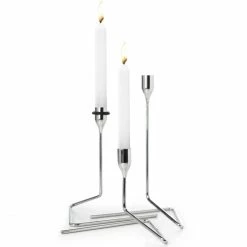 Bestes Angebot ? Born In Sweden Puzzle Kerzenhalter - Größe S = 14 Cm - Edelstahl ⌛ -Applicata-shop unnamed file 1403