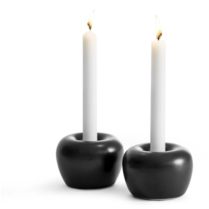 Bestes Angebot ? Born In Sweden Apple Kerzenhalter 2er Set - 2 Stück à Ø 5,5 Cm - Höhe 4 Cm - Black ? 1 Bestes Angebot ? Born In Sweden Apple Kerzenhalter 2er Set - 2 Stück à Ø 5,5 Cm - Höhe 4 Cm - Black ?