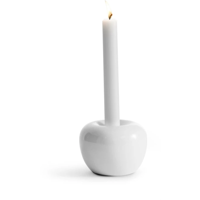 Blitzangebot ? Born In Sweden Apple Kerzenhalter - Ø 10,5 Cm - Höhe 7,5 Cm - Shiny White ? 1 Blitzangebot ? Born In Sweden Apple Kerzenhalter - Ø 10,5 Cm - Höhe 7,5 Cm - Shiny White ?