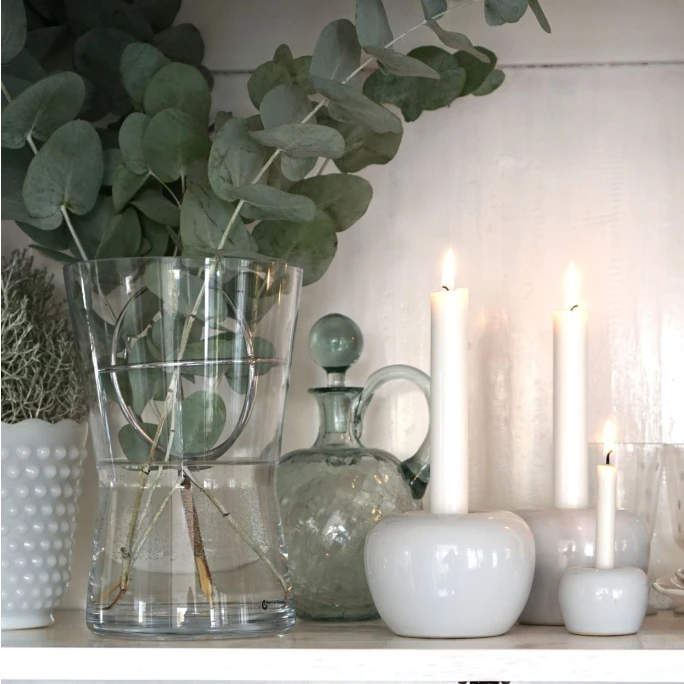 Blitzangebot ? Born In Sweden Apple Kerzenhalter - Ø 10,5 Cm - Höhe 7,5 Cm - Shiny White ? 3 Blitzangebot ? Born In Sweden Apple Kerzenhalter - Ø 10,5 Cm - Höhe 7,5 Cm - Shiny White ? – Bild 3