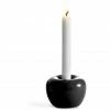 Bestes Angebot ? Born In Sweden Apple Kerzenhalter - Ø 10,5 Cm - Höhe 7,5 Cm - Shiny Black ? -Applicata-shop unnamed file 1430