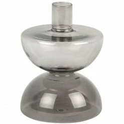 Angebote ✔️ Present Time Diabolo Kerzenhalter - H 13 Cm - Ø 10 Cm - Schwarz ?