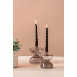 Angebote ✔️ Present Time Diabolo Kerzenhalter - H 13 Cm - Ø 10 Cm - Schwarz ? -Applicata-shop unnamed file 1438