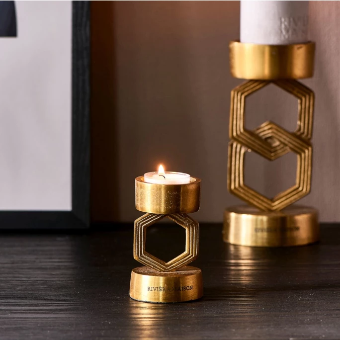 Besorgen ? Riviera Maison Rivièra Maison Camelot Kerzenhalter - M - Ø 5,5 Cm - Höhe 10 Cm - Goldfarben ? 2 Besorgen ? Riviera Maison Rivièra Maison Camelot Kerzenhalter - M - Ø 5,5 Cm - Höhe 10 Cm - Goldfarben ? – Bild 2