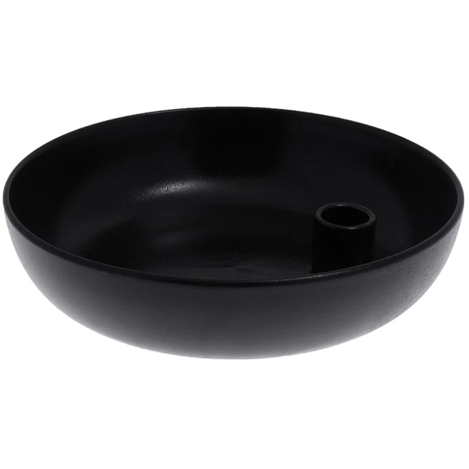 Großhandel ⌛ Storefactory LIDATORP Kerzenhalter Small - Ø 16 Cm - Höhe 5 Cm - Glossy Black ❤️ 1 Großhandel ⌛ Storefactory LIDATORP Kerzenhalter Small - Ø 16 Cm - Höhe 5 Cm - Glossy Black ❤️