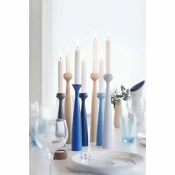 Aktion ? Applicata Blossom Lily Kerzenhalter - H 24,5 Cm - City Grey ? -Applicata-shop unnamed file 1488