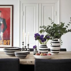 Budget ? Kähler Design Kähler Omaggio Kerzenhalter - Höhe 20 Cm - Black ? -Applicata-shop unnamed file 1534