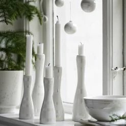 Blitzangebot ✔️ Kähler Design Kähler Omaggio Kerzenhalter - Höhe 16 Cm - Pearl ? -Applicata-shop unnamed file 1540