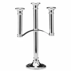 Blitzangebot ? Fink Living Fink SATURN Kerzenleuchter - 3-flammig - Höhe 47 X Breite 30 Cm - Vernickelt ?