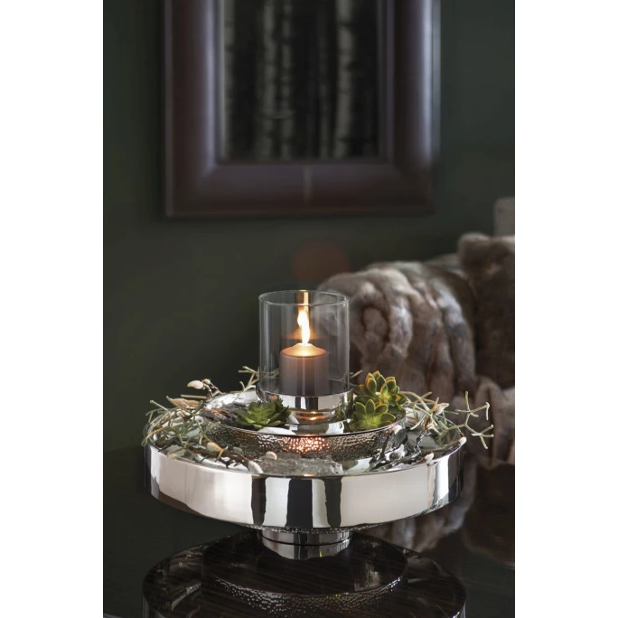 Auslauf ❤️ Fink Living Fink BELLANI Dekokranz - ø 51 Cm - Vernickelt ? 3 Auslauf ❤️ Fink Living Fink BELLANI Dekokranz - ø 51 Cm - Vernickelt ? – Bild 3