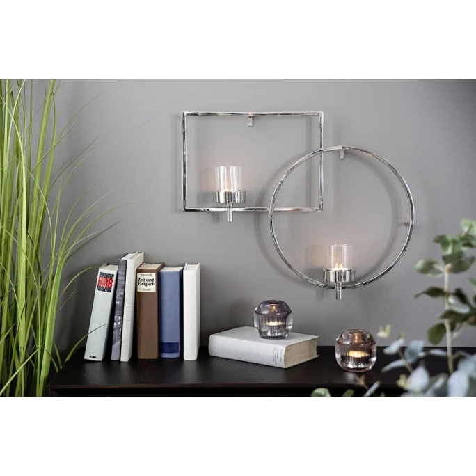 Besorgen ? Fink Living Fink ESCALA Wandleuchter - 58x44 Cm - Vernickelt ? 2 Besorgen ? Fink Living Fink ESCALA Wandleuchter - 58x44 Cm - Vernickelt ? – Bild 2