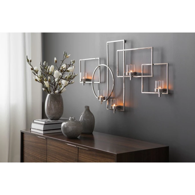 Rabatt ? Fink Living Fink ESCALA Wandleuchter - 125x65 Cm - Vernickelt ⭐ 2 Rabatt ? Fink Living Fink ESCALA Wandleuchter - 125x65 Cm - Vernickelt ⭐ – Bild 2