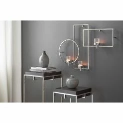 Am billigsten ? Fink Living Fink ESCALA Wandleuchter - 88x65 Cm - Vernickelt ? -Applicata-shop unnamed file 1606