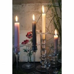 Budget ? Holmegaard Charlotte Amalie Kerzenhalter XL - Höhe 24 Cm - Klar ? -Applicata-shop unnamed file 161