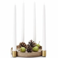 Neu ? Applicata Luna Kerzenhalter - Ø 27 Cm - 3,7 Cm - Oak-brass ✔️ 6 Neu ? Applicata Luna Kerzenhalter - Ø 27 Cm - 3,7 Cm - Oak-brass ✔️ -Applicata-shop unnamed file 1615