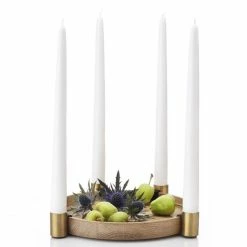 Neu ? Applicata Luna Kerzenhalter - Ø 27 Cm - 3,7 Cm - Oak-brass ✔️ 7 Neu ? Applicata Luna Kerzenhalter - Ø 27 Cm - 3,7 Cm - Oak-brass ✔️ -Applicata-shop unnamed file 1616