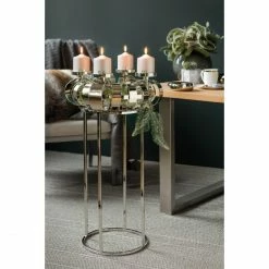 Top 10 ? Fink Living Fink ANELLO Dekokranzständer - Höhe 70 Cm, ø 32,5 Cm - Vernickelt ✨ -Applicata-shop unnamed file 1630