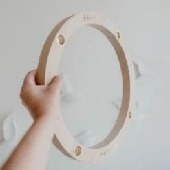 Auslauf ? Eulenschnitt Adventskranz - Ø 36 Cm - Höhe 3 Cm - Natur ? -Applicata-shop unnamed file 1635