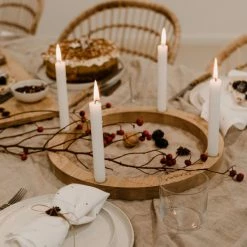 Auslauf ? Eulenschnitt Adventskranz - Ø 36 Cm - Höhe 3 Cm - Natur ? -Applicata-shop unnamed file 1638