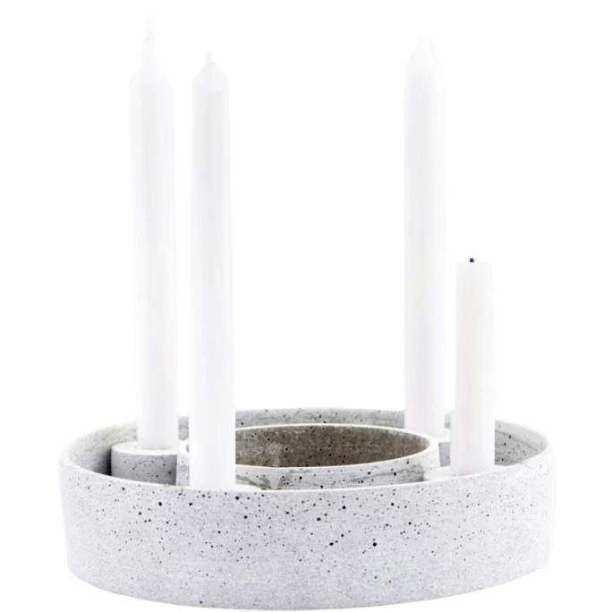 Besorgen ? House Doctor The Ring Kerzenständer - Höhe: 6 Cm, Ø 26 Cm - Hellgrau ? 1 Besorgen ? House Doctor The Ring Kerzenständer - Höhe: 6 Cm, Ø 26 Cm - Hellgrau ?