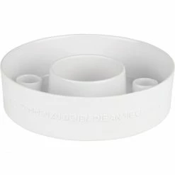 Schlussverkauf ? Räder LIVING Wunder Kommen Stabkerzen-Porzellankranz - Ø 18,5 Cm - Höhe 5 Cm - Weiß ?