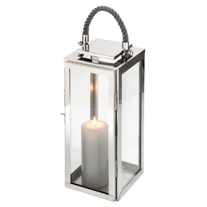 Coupon ? Fink Living Fink SEVILLA Laterne - Höhe 43 Cm - 18x18 Cm - Edelstahl ? 1 Coupon ? Fink Living Fink SEVILLA Laterne - Höhe 43 Cm - 18x18 Cm - Edelstahl ?