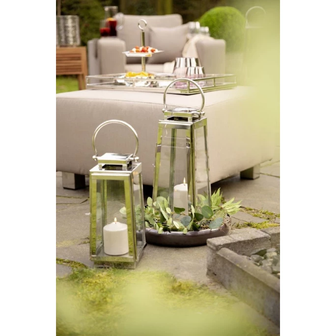 Budget ? Fink Living Fink MONACO Laterne - 18x18x43 Cm - Silberfarben ✔️ 5 Budget ? Fink Living Fink MONACO Laterne - 18x18x43 Cm - Silberfarben ✔️ – Bild 5