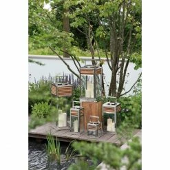 Bestes Angebot ? Fink Living Fink GENUA Laterne Hoch - 30x30 Cm - H 60 Cm - Silberfarben ? -Applicata-shop unnamed file 1745